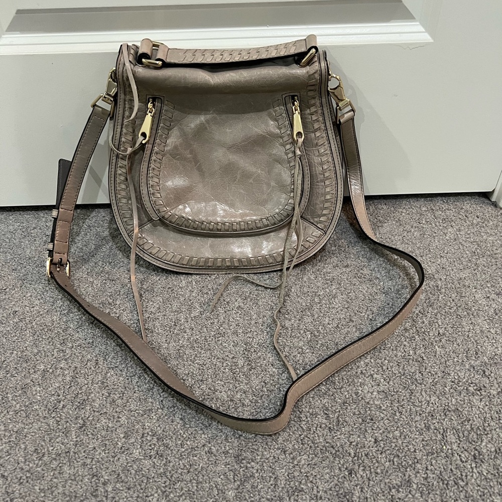 Rebecca Minkoff leather saddle bag